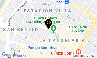 Mapa de Taberna Victoria en Medellín