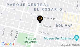 Mapa de Taberna Y Amoblado Génesis en Barranquilla