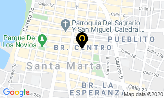 Mapa de Tabita Boutique en Santa Marta