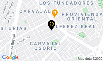 Mapa de Tablados Y Maderas S.w. en Bogotá D.C