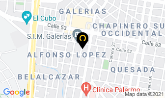 Mapa de Tablas & Cazuelas en Bogotá D.C