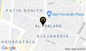 Mapa de Tabletop Market S.a en Medellín