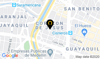 Mapa de Tablillas El Ciprés en Medellín
