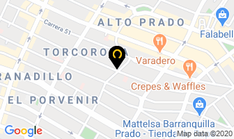 Mapa de Taboada Taboada Néstor Adolfo en Barranquilla
