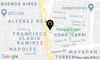 Mapa de Tafurt Varela S.a.s. en Cali