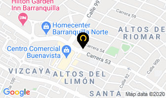 Mapa de Tagobi Ltda. en Barranquilla