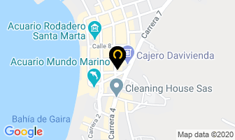 Mapa de Taironaka en Santa Marta