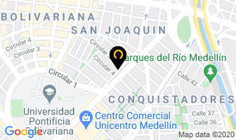 Mapa de Talabarteria en Medellín