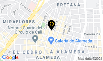Mapa de Talabartería Kamil en Cali
