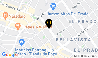 Mapa de Talentum en Barranquilla