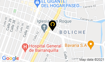 Mapa de Taller A. Hoyos en Barranquilla
