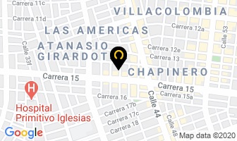Mapa de Taller Antony en Cali