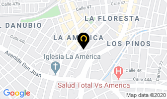 Mapa de Taller Artístico Matizes en Medellín