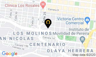 Mapa de Taller Auto Eléctrico en Pereira