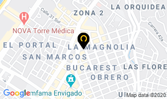 Mapa de Taller Automotriz Blinser en Envigado