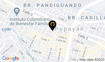 Mapa de Taller Autonar en Popayán