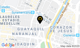 Mapa de Taller Autopérez en Medellín