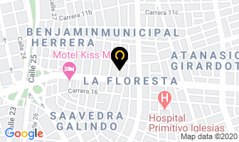 Mapa de Taller Autotransformar en Cali