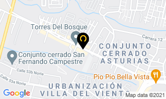 Mapa de Taller Cafetero en Popayán