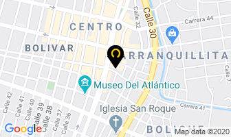 Mapa de Taller Carnaval Tradicional en Barranquilla