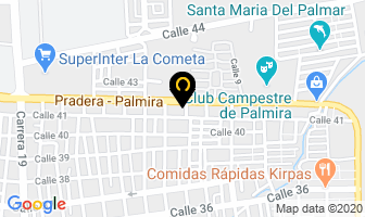 Mapa de Taller Carpintería Los Caimitos en Palmira