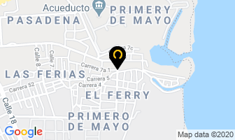 Mapa de Taller Ciclo Díaz en Barranquilla