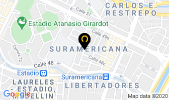 Mapa de Taller Creativo en Medellín