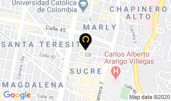Mapa de Taller Creativo De Aleida Sánchez en Bogotá D.C