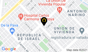 Mapa de Taller De Cerajería Jem en Cali