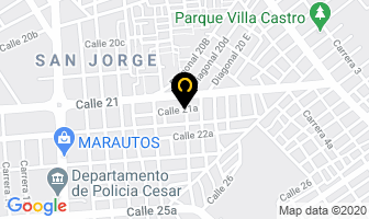 Mapa de Taller De Empaques en Valledupar