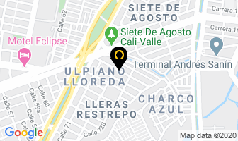 Mapa de Taller De Fundicion Paredes en Cali