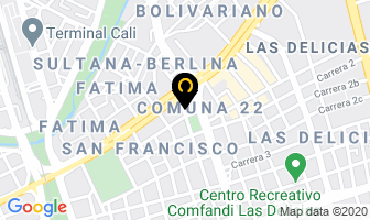 Mapa de Taller De Mecánica Automotriz en Cali