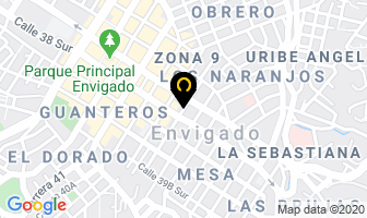 Mapa de Taller Del Vidrio en Envigado