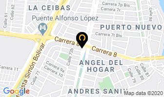 Mapa de Taller Dental Sandoval en Cali