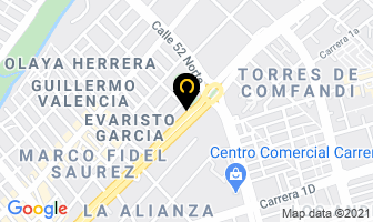 Mapa de Taller Diesel Inglés Ltda. en Cali