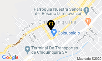 Mapa de Taller El Aserrador en Chiquinquirá