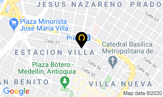 Mapa de Taller El Choque en Medellín