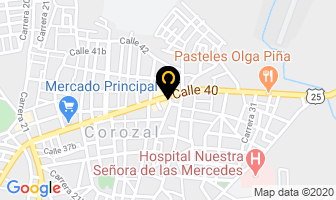 Mapa de Taller El Herrero en Corozal
