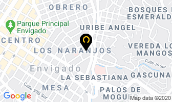 Mapa de Taller El Mago De Itagui en Envigado