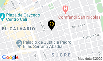 Mapa de Taller Electroasociados en Cali