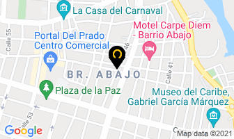 Mapa de Taller Electromcánico Rotor en Barranquilla