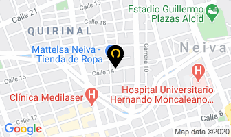 Mapa de Taller Fierro en Neiva