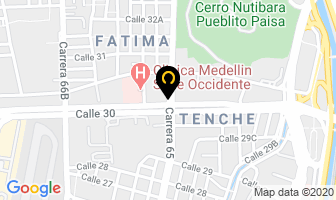 Mapa de Taller Gavi Ltda en Medellín