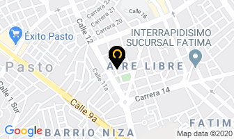 Mapa de Taller Industrial Duque en Pasto