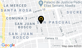 Mapa de Taller Industrial Fabaplast en Cali