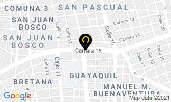 Mapa de Taller Industrial Ldta. en Cali
