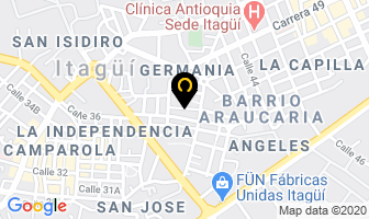 Mapa de Taller Industrial Marux en Itaguí