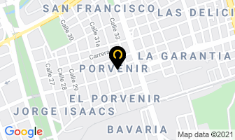 Mapa de Taller Industrial Rolan en Cali