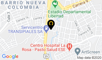 Mapa de Taller Industrial Rosero en Pasto