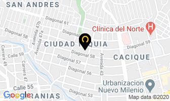Mapa de Taller Industrial Sin Fin en Medellín